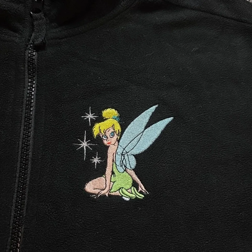 Disney Store Tinker Bell Fleece Polo Jacket Girls Medium